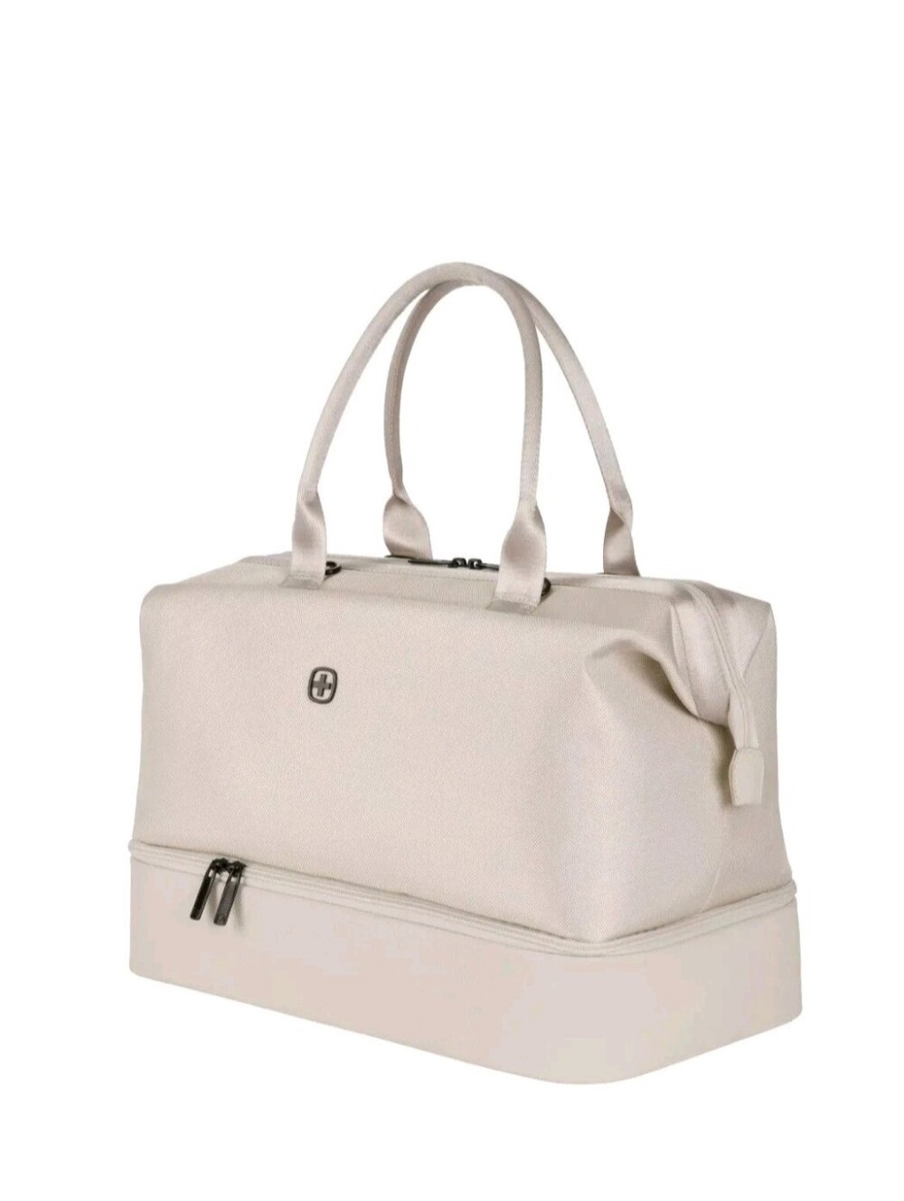 Swissgear Weekender Travel Tote Bag 10" W x 18" L X 13" H  Cream
